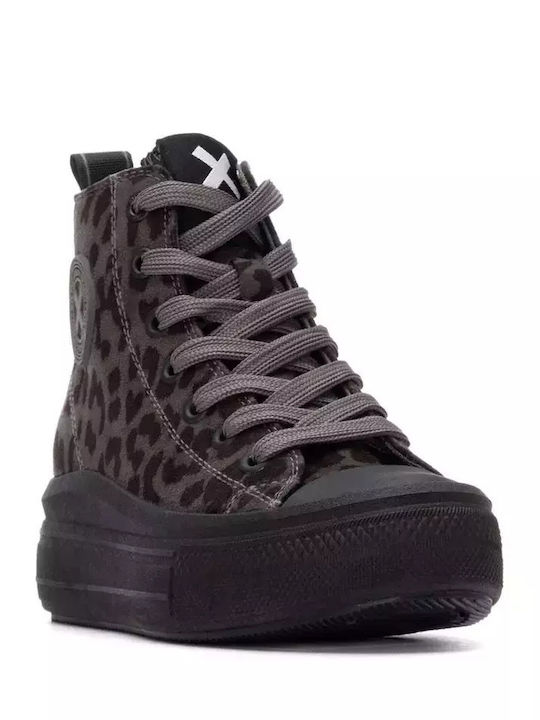 Kids Sneakers High Black
