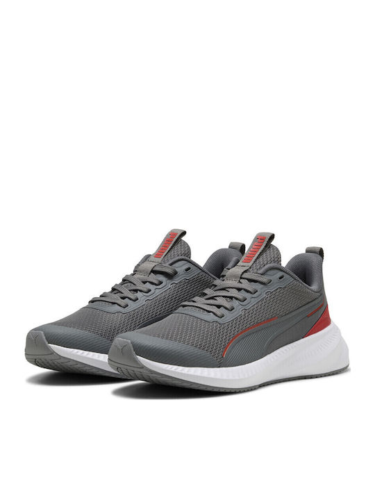 Flyer Lite 3 Kids Sports Shoes Running with Laces Gray