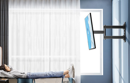 Perlesmith PSMFK12 Wall TV Mount with Arm up to 60"
