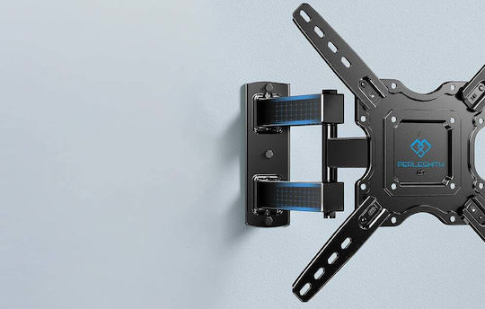 Perlesmith PSMFK12 Wall TV Mount with Arm up to 60"