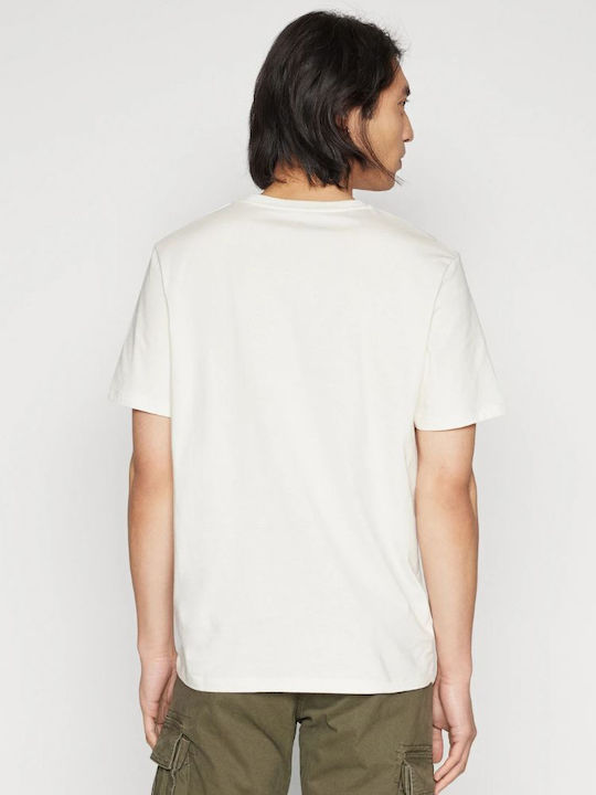 T-shirt Εκρού