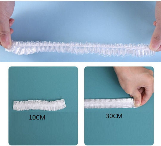 50 Plastic Accordion Caps Multi-Use