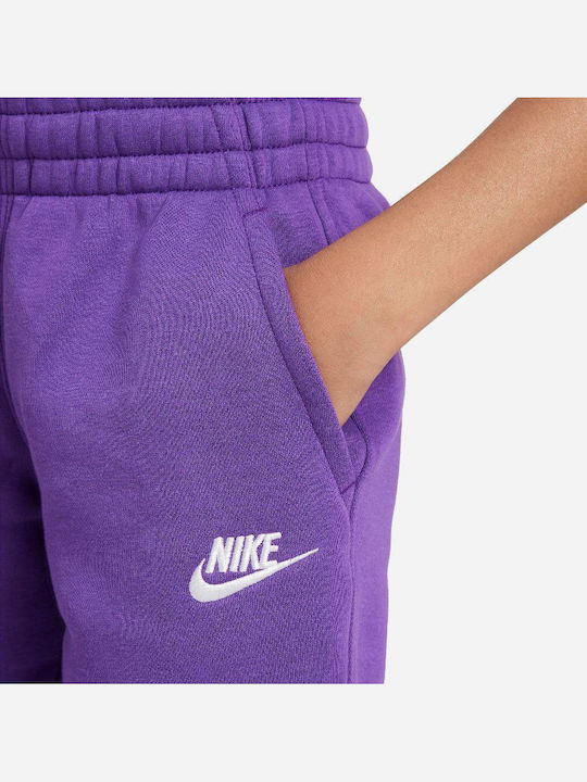 Παιδικό Σετ Φόρμας Μωβ 2τμχ Sportswear Club