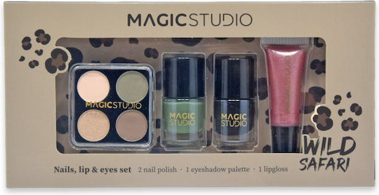 Magic Studio Lidschatten Palette mit Gepressten Puder Lidschatten