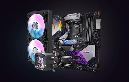 Darkflash DV240S Υδρόψυξη AIO CPU με 2 Ανεμιστήρες 120mm και ARGB Φωτισμό