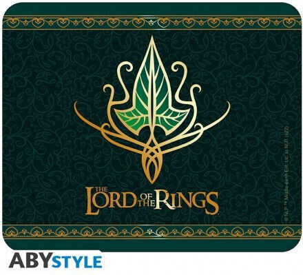 Abysse Lord of the Rings - Elven Mouse Pad (235mm) Μαύρο ABYACC416