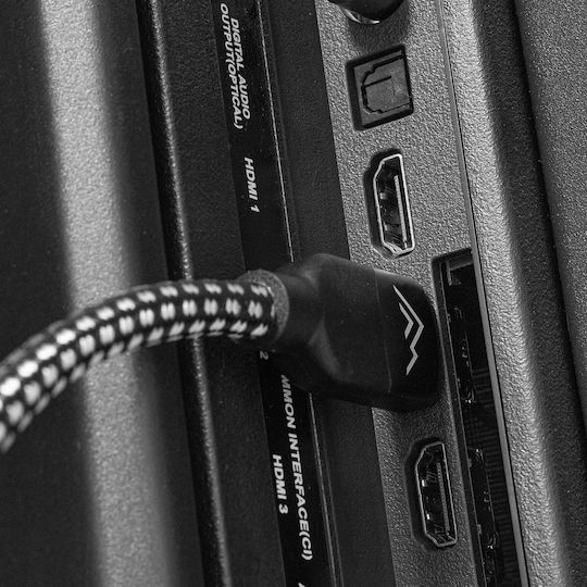 Montis Кабел HDMI мъжки - HDMI мъжки 1м Черен