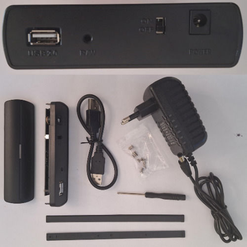 Andowl Θήκη για Σκληρό Δίσκο 3.5" SATA III με σύνδεση SATA / USB 3.0