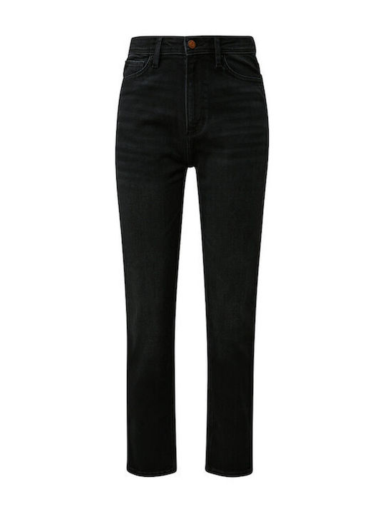 Tizie Damenjeans in Schlanker Passform Schwarz