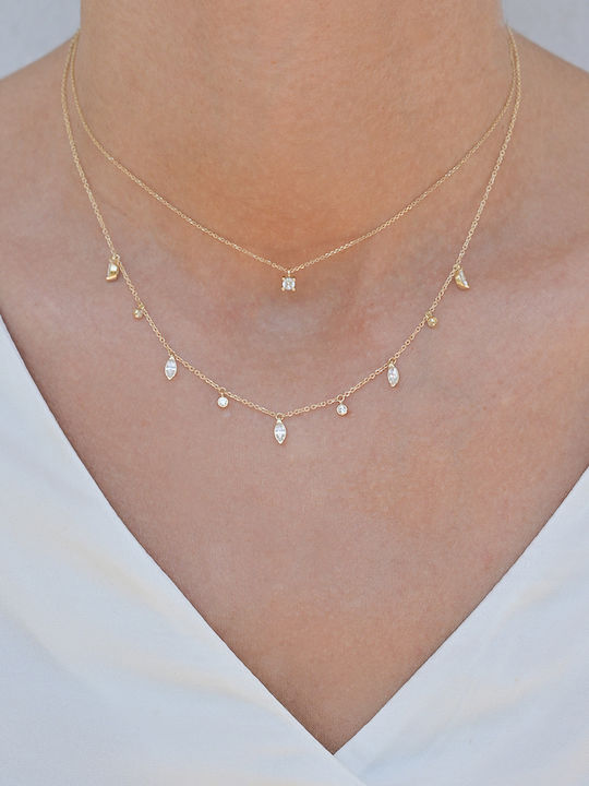 Kritsimis Halskette aus 14K Gold