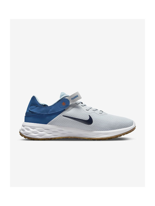 Revolution 6 FlyEase Next Nature Sport Shoes Running Pure Platinum / Dark Marina Blue / Worn Blue / Thunder Blue