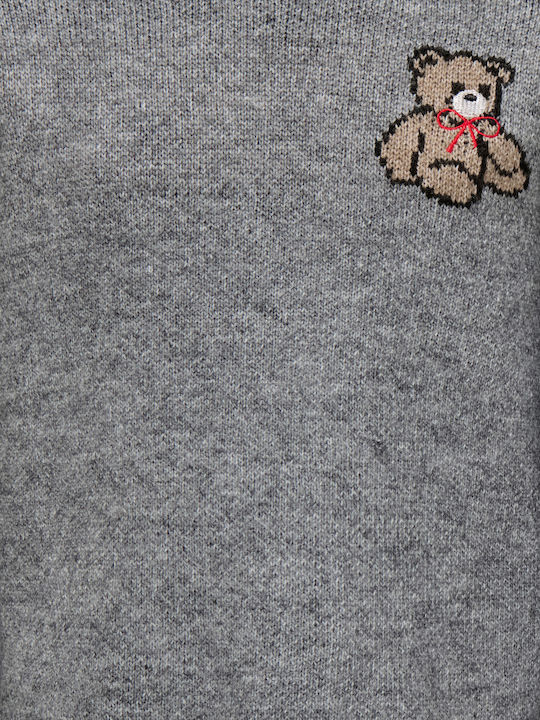 Kids' Sweater Long Sleeve Gray