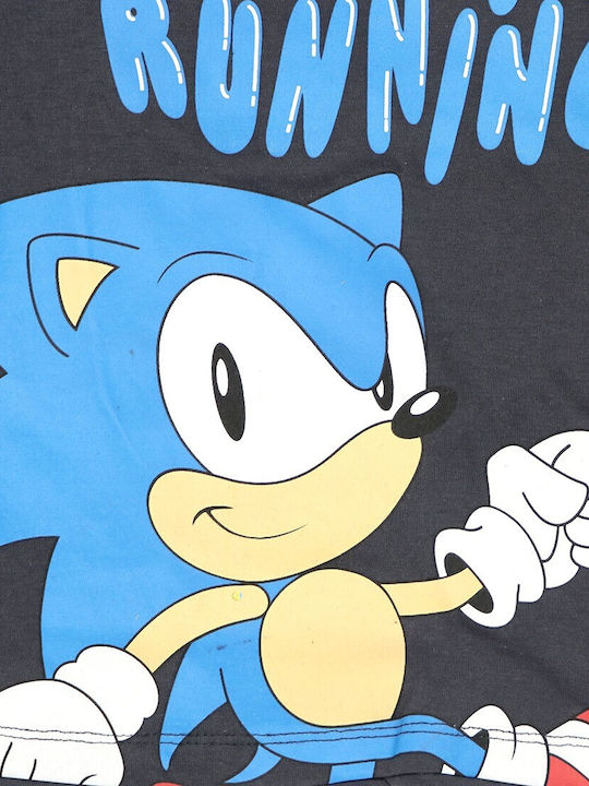 Kinderhemd Langarm Gray Sonic