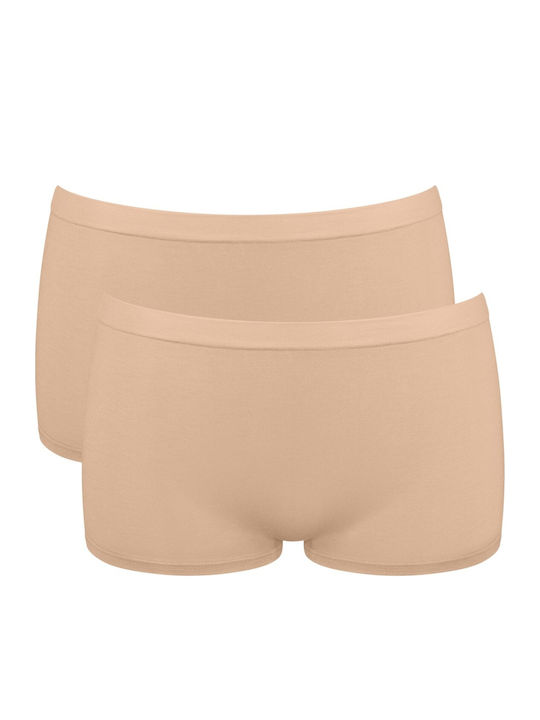 Femei Boxer 2Pack Beige Light