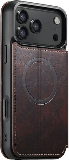 SUTENI Book Brown (iPhone 17 Pro Max)
