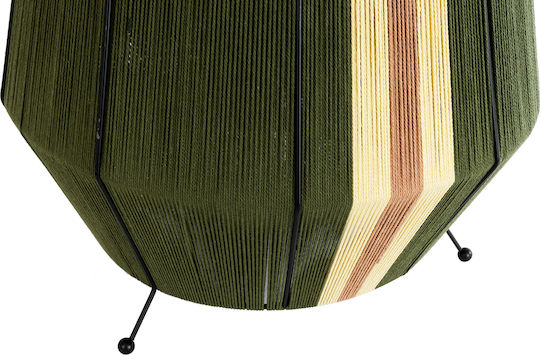 GloboStar Floor Lamp H70xW50cm. with Socket for Bulb E27 Green