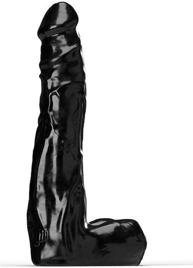 All Black Dildo Anal XXLarge Negru