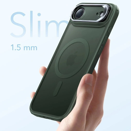 ESR Umschlag Rückseite Silikon Grün (iPhone Air)