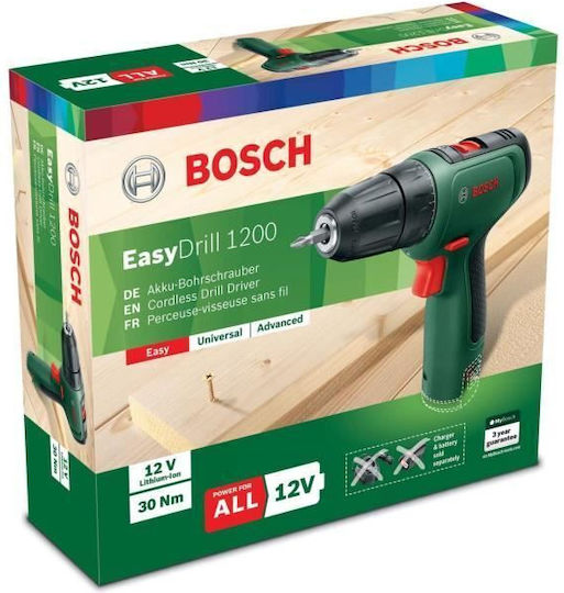 Bosch Easy Drill 1200 Δραπανοκατσάβιδο Μπαταρίας Solo 12V
