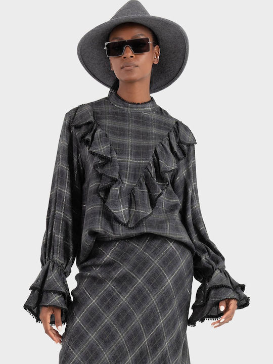 Women's Blouse Grey