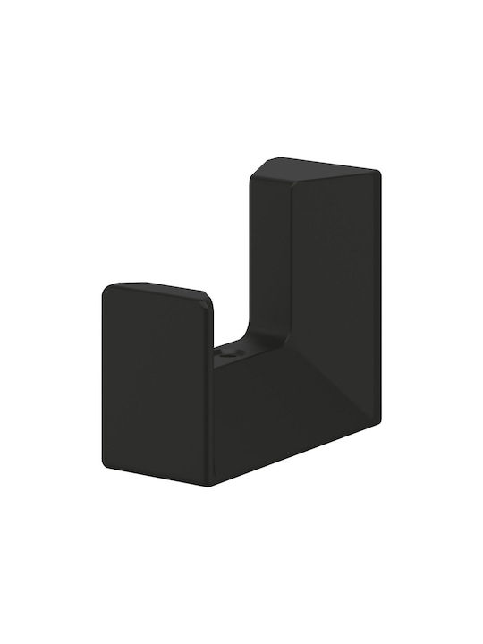Grohe Selection Cube Single Wall-Mounted Bathroom Hook ​4.6x4cm Black