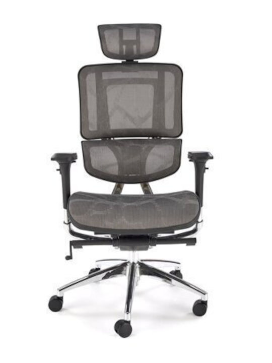 Офис Стол с Облегалка Grey, Black Houston 1656 Epipla1.gr