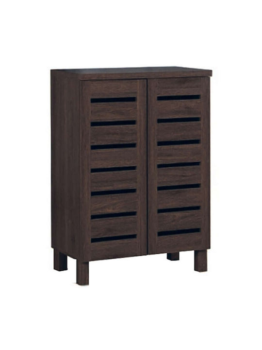 Ξύλινη Παπουτσοθήκη με 4 Ράφια 60x33x87cm
