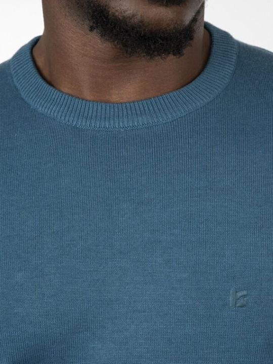 Long Sleeve Sweater Petrol Melange