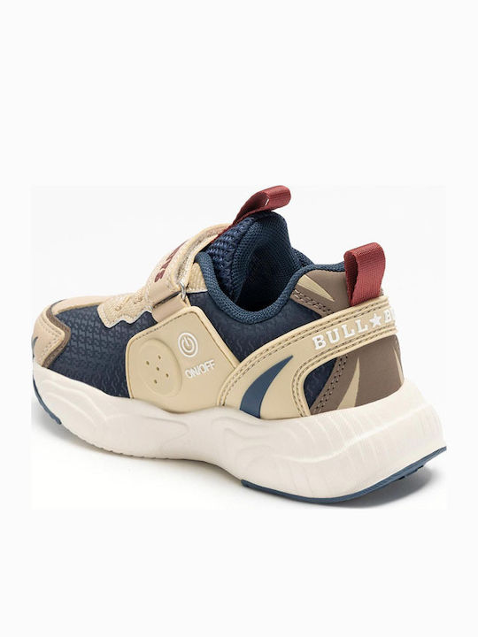 Kids Sneakers Anatomic with Scratch & Lights Blue