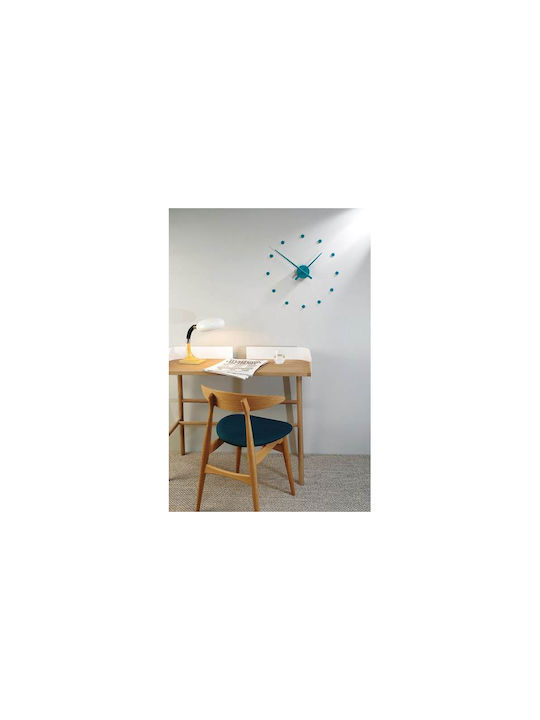 Nomon Oj Wall Clock Sticker Plastic Orange Ø80cm