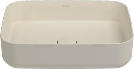Isvea Επικαθήμενος Νιπτήρας Πορσελάνης 50x36cm Ivory