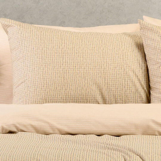 Melinen Davide Kissenbezug-Set Beige 50x70cm.