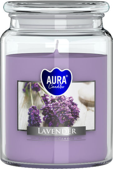 Bispol Aromatische Kerzen in Lila Gefäß Bispol Aromatische Kerzen in Lila Gefäß