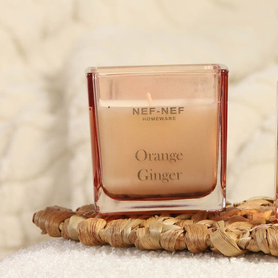 Lumânare Aromatică Orange Ginger 25 200g Nef-nef Home Wear Bordeaux