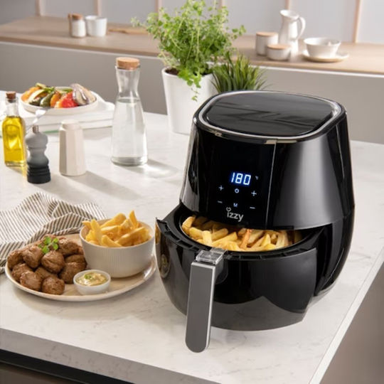 Izzy Air Fryer 4.5lt Μαύρο IZ-8206