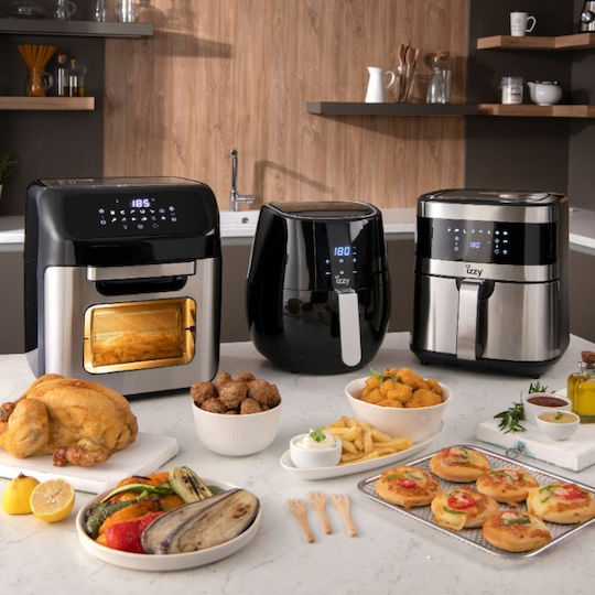 Izzy Air Fryer 4.5lt Μαύρο IZ-8206