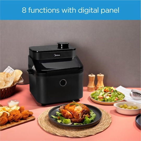 Midea Friteuză cu aer 7.5lt Negru MF-CY75A2