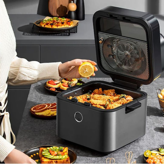Midea Friteuză cu aer 7.5lt Negru MF-CY75A2