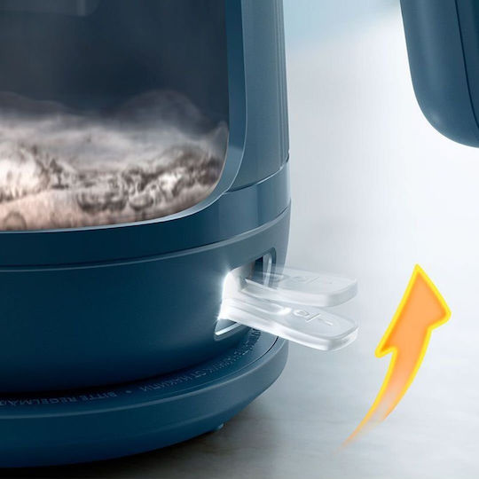 Philips Series 3000 Reisekessel 1.7Es 2200W Blau