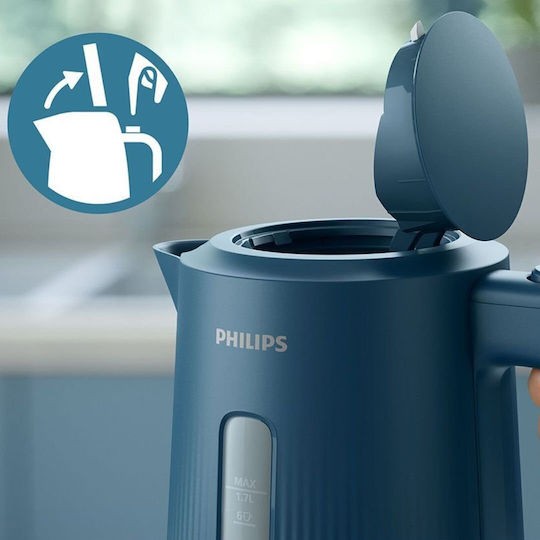 Philips Series 3000 Reisekessel 1.7Es 2200W Blau