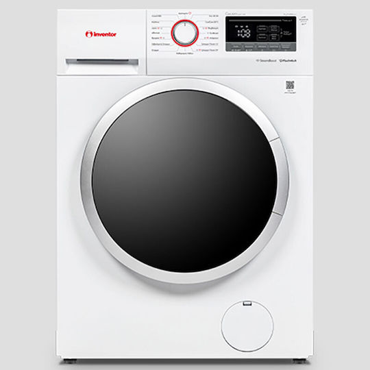 Inventor Πλυντήριο Ρούχων 7kg με Τεχνολογία Ατμού 1400 Στροφών GA0714W