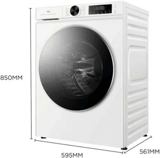 TCL Waschmaschine 9kg mit Dampftechnologie 1400 Umdrehungen FP0944WA0GR