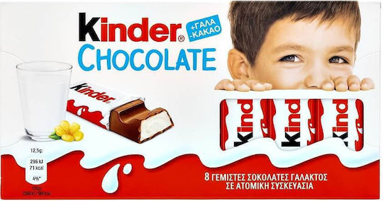 Kinder Schokolade 8 Stück 100g 3-50264