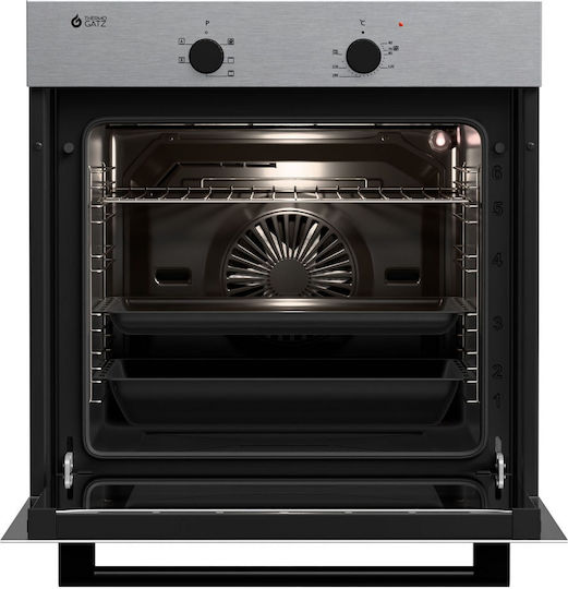 Thermogatz TGS 1110 IX Φούρνος άνω Πάγκου 60lt Π59.5εκ. Inox
