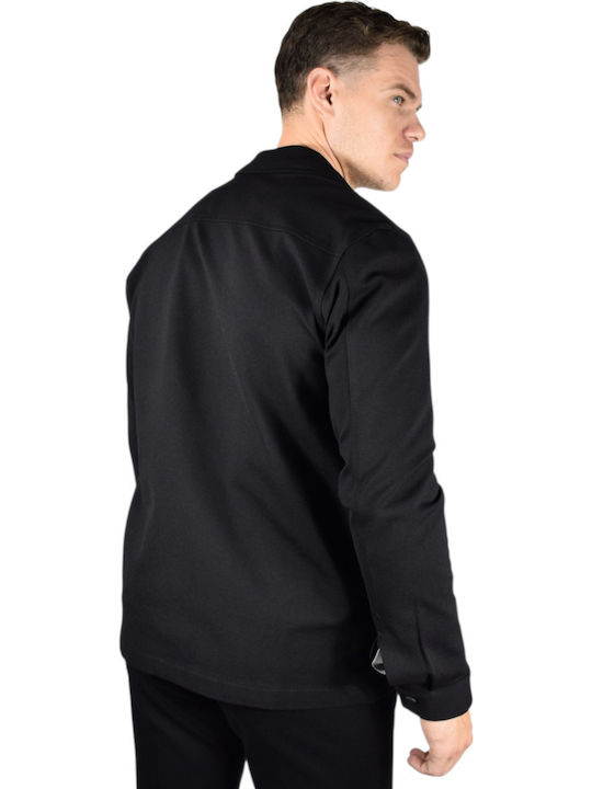 Overshirt Long-sleeved Shirt Black