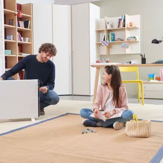 De'Longhi Slim Style Convector Heater Floor 2000W 82x55cm White