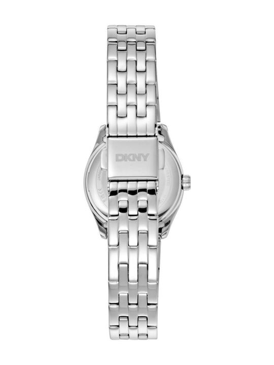 DKNY Кварцов Часовник с Метална Верижка DKNY Кварцов Часовник с Метална Верижка