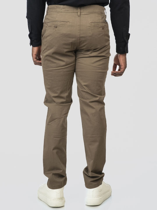 Rebase Παντελόνι Chino Cigar