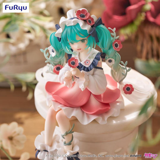 Hatsune Miku Flower Fairy Anemone Statue Noodle Stopper 14cm