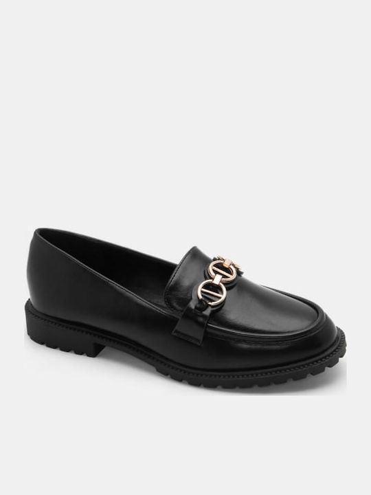 Γυναικεία Loafers σε Μαύρο Χρώμα